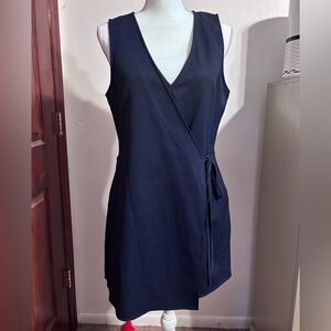 Gianni Bini Navy Wrap Romper